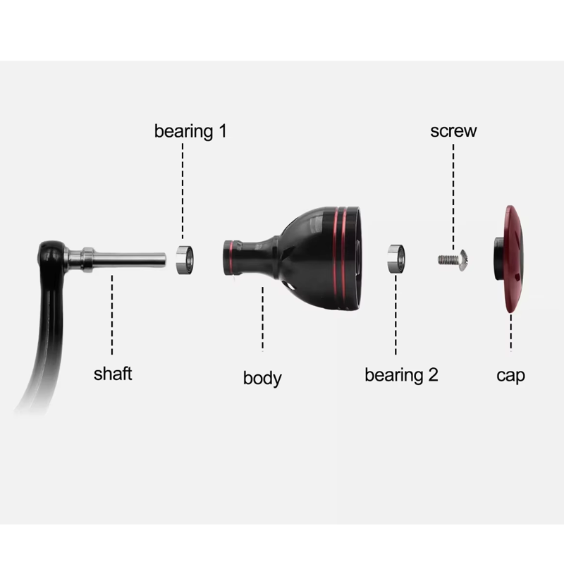 Mango de Carrete de Pesca de F - Shimano Reel Stradic reseña y precio