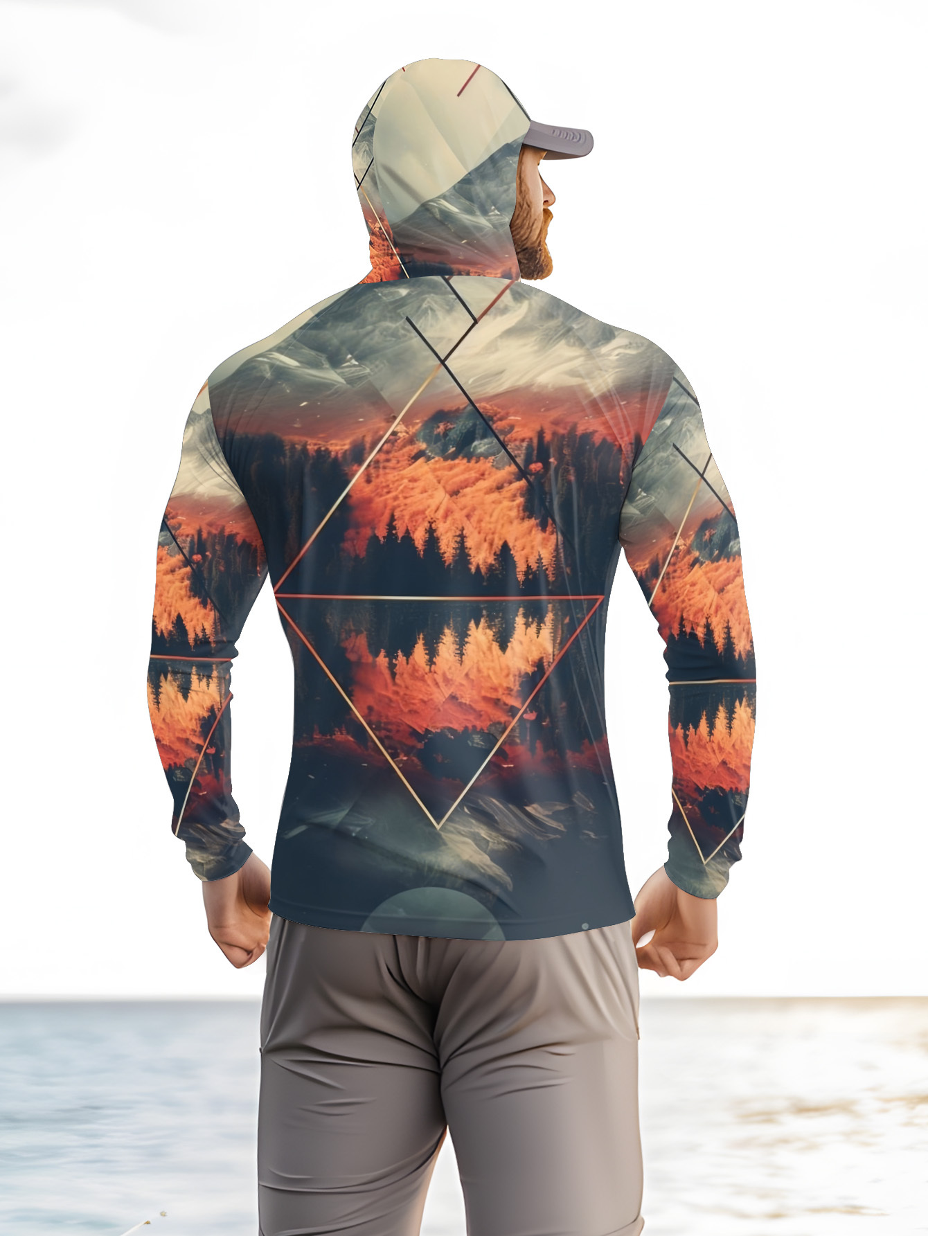Sudadera de Pesca para Hombre  - Fishing Mask Sun Protection reseña y precio