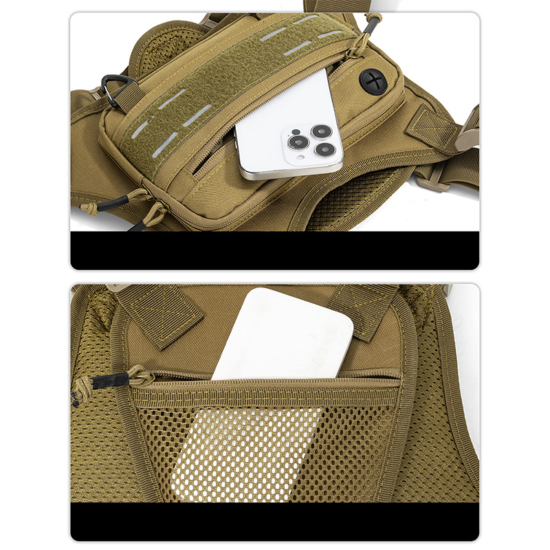 Chaleco Táctico con Bolsillos  - Fishing Backpack reseña y precio