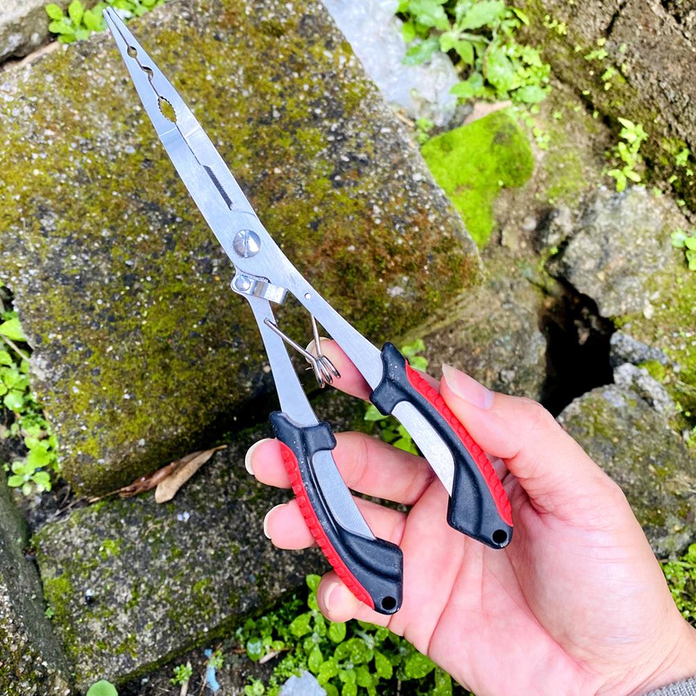 Alicates de pesca largos, pinz - Fishing Belt reseña y precio